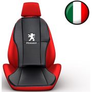 * İndirimli 3 lü Paket* Simoni Racing Peugeot Yazılı Deri Araç Koltuk Minderi SMN103811