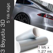 ModaCar Gri Karbon Kaplama 1 Metre x 127 cm 424085