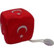 ModaCar Türk Bayrağı Desenli Vantuzlu Peluş 424941