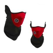 ModaCar Motorsiklet Yazlık Neopren Yarım Kırmızı Yüz Maskesi 422984