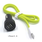 ModaCar 2 USB Çakmak Girişli Iphone 7-7S Şarj Kablosu 422939