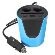 ModaCar Bardaklığa 2 USB 2 Çakmak Çıkış Çoklayıcı 426730R