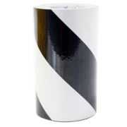 ModaCar 10 cm x 2.5 Mt Siyah Beyaz Fosfor Şerit 425089AS