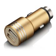 ModaCar Metal 2 USB Güvenlikli Araç Çakmak Şarj Soketi 427663