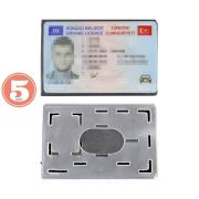 ModaCar 5 li Paket Ehliyet ve Kimlk Kart Koruyucu 427980
