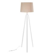 Tripod Lambader Beyaz / Krem - MDL.2690 Beyaz Ayak/Krem Şapka