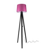Modelight Deko Lambader Siyah Ayak / Pembe Şapka