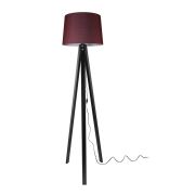 Modelight Deko Lambader Siyah Ayak / Bordo Şapka