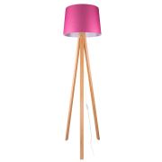 Modelight Deko Lambader Bambu Ayak / Pembe Şapka