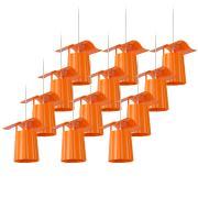 Modelight Ağaç Feneri Turuncu 12'li Set