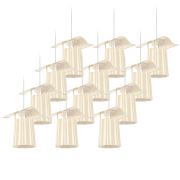 Modelight Ağaç Feneri Krem 12'li Set