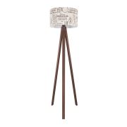 Modelight Deko Lambader Ceviz Ayak / Toscana Şapka