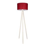 Modelight Deko Lambader Krem Ayak / Silindir Bordo Şapka