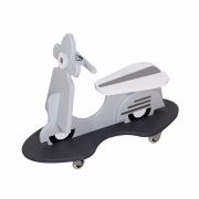 Modilayn Kuki Ahşap Vespa Motor - Gri