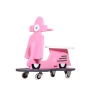 Modilayn Kuki Ahşap Vespa Motor - Pembe
