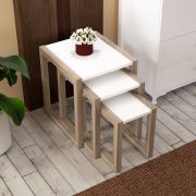 Modilayn Melike 3 Lü Zigon Sehpa Cordoba V1