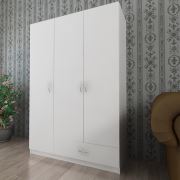 Moonlife 3 Kapaklı Tek Çekmeceli Gardırop