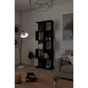 Moonlife Butik Dekoratif Kitaplık Siyah