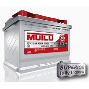 Mutlu Akü 12V 75AH (TERS KUTUP)