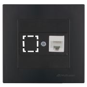 Mutlusan Rita Data Prizi 1xRj45 (Cat5E) Siyah