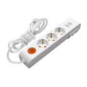 Mutlusan Rı-Tech Üçlü Usb Anahtar Topraklı Grup Priz (Ç.K.) (5 Mt)