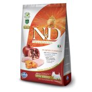 N-D Pumpkin Tahılsız Bal Kabaklı Tavuk Etli Narlı Küçük Irk Yetişkin Köpek Maması 2.5 Kg