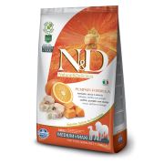 N-D Pumpkin Tahılsız Bal Kabaklı Morina Balıklı Portakallı Orta ve Büyük Irk Yetişkin Köpek Maması 2.5 Kg