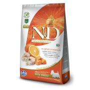 N-D Pumpkin Tahılsız Bal Kabaklı Morina Balıklı Portakallı Küçük Irk Yetişkin Köpek Maması 2.5 Kg