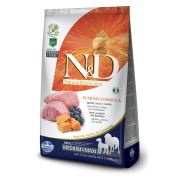 N-D Pumpkin Tahılsız Bal Kabaklı Kuzu Etli Yaban Mersinli Orta ve Büyük Irk Yetişkin Köpek Maması 2.5 Kg