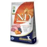 N-D Pumpkin Tahılsız Bal Kabaklı Kuzu Etli Yaban Mersinli Küçük Irk Yavru Köpek Maması 2.5 Kg