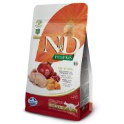 N-D Pumpkin Tahılsız Bıldırcın Etli Bal Kabaklı ve Narlı Kısırlaştırılmış Kedi Maması 1.5 Kg
