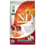 N&D Pumpkin Tahılsız Bal Kabaklı, Tavuk 2.5KgNarlı Orta Ve Büyük Irk Yetişkin Köpek Maması