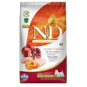 N&D Pumpkin Tahılsız Bal Kabaklı, Tavuk 2.5KgNarlı Ufak Irk Yetişkin Köpek Maması .