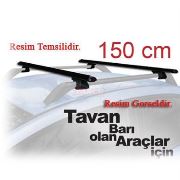 Oto Tavan Sörf Bagaj Atkısı Ara Bar Ayarlı 150cm 2Li
