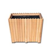 Ahşap Bahçe Saksı (Y: 70 cm. G: 100 cm. D: 35 cm.) - Doğal Rengi