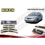 Ford Focus 2005-2012 Kromlu Cam Rüzgarlığı Ön Arka Takım 4'Lü