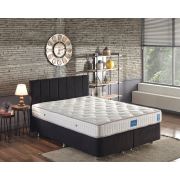 Niron Juliette Lüks Yatak Seti - Tam Ortopedik Yatak Çift Kişilik Baza Başlık Takımı 160x200 cm