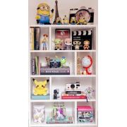 Kalben Mdf Montessori Kitaplık Raf Beyaz