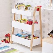Nigra Lake Montessori Kitaplık Beyaz