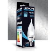 Nixon 6 Watt Led Kıvrık Ampul -Beyaz Işık-E14 Duy-470 Lümen