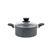 Noble Life Stonelife Derin Tencere 20 cm Gri
