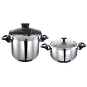 Noble Life Eco 6,5Lt + 4Lt Düdüklü Set Siyah