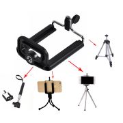Tripod Bağlantılı Telefon Tutucu Aparat