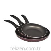 Nouval Tava 3lü Set 18-22-26cm