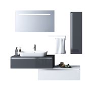 Nplus Baco Plus 160 cm Set Banyo Dolabı