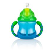 Nuby 9845 Çek-İç Kamışlı Kolay Kavranan Bardak Mavi