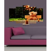Ofis Bazaar Yalnız Ponçik Ayıcık Mdf Tablo Cnv 41