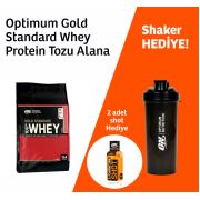 Optimum Gold Standard Whey 4540 gr Shaker + 2 Shot Hediye Çikolata