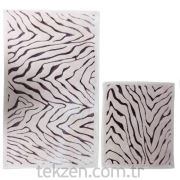 Örnek Lüx Cotto Banyo Halısı 2'Li Set (60 x 100 - 60 x 50 Cm)