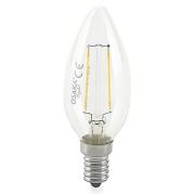 Osakalight 3W Flamanlı Led Buji Ampul - Beyaz - FLED002